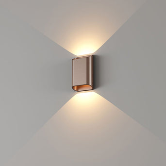 Wandlamp Diaz S - Brons Geborsteld Wandlamp Diaz S - Brons Geborsteld