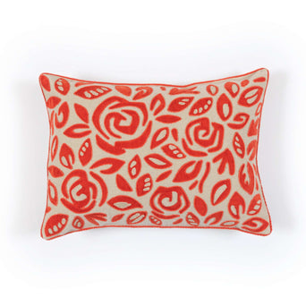 Sierkussen Aimée Hibiscus - Elitis Sierkussen Aimée Hibiscus - Elitis