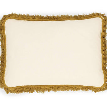 Sierkussen Honore Big Neige et Cumin - Elitis Sierkussen Honore Big Neige et Cumin - Elitis