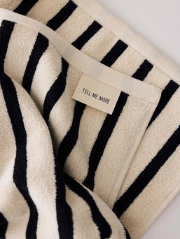 Handdoek Bonnie - Black - Tell Me More Handdoek Bonnie - Black - Tell Me More