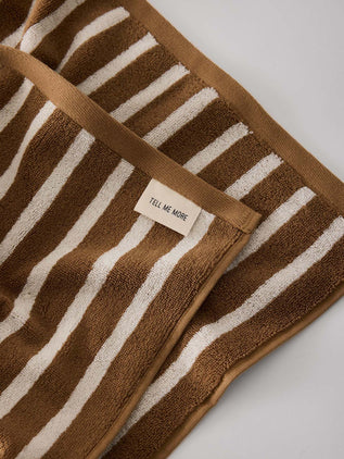 Handdoek Bonnie - Brown - Tell Me More Handdoek Bonnie - Brown - Tell Me More