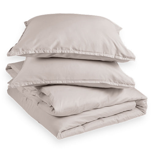 Dekbedovertrek - Sand - Katoen Satijn