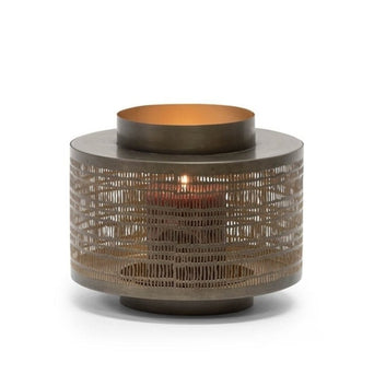 Windlicht Hurricane Goud - Dekocandle Windlicht Hurricane Goud - Dekocandle