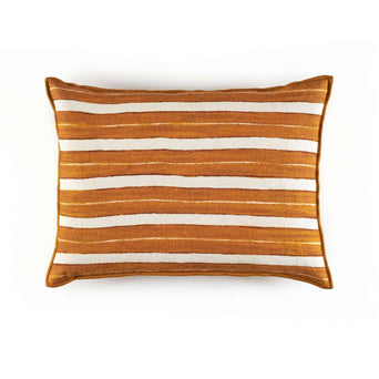 Sierkussen Secret Stripe Cumin - Elitis Sierkussen Secret Stripe Cumin - Elitis