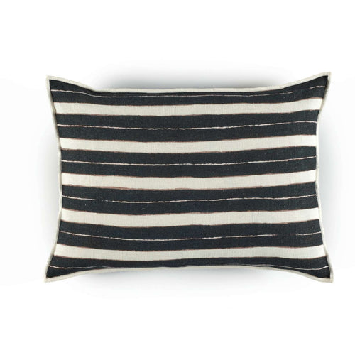 Sierkussen Secret Stripe Black - Elitis