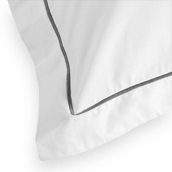 Kussensloop Celine - Anthracite - Egyptisch Katoen Kussensloop Celine - Anthracite - Egyptisch Katoen