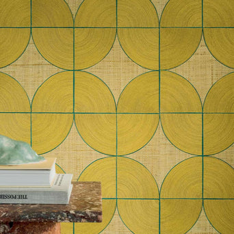 Behang Courbes VP 995 10 - Elitis Behang Courbes VP 995 10 - Elitis