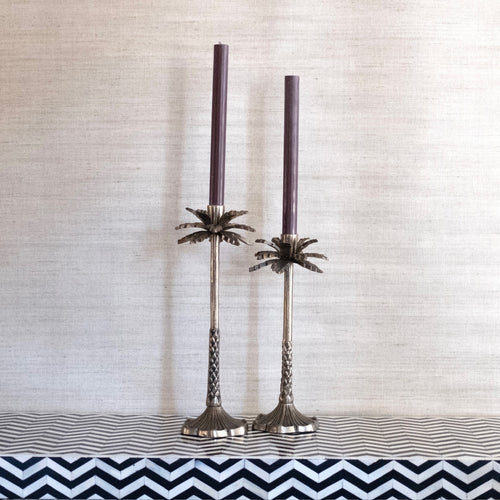 Palm kaarshouder antique brass