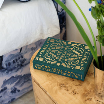 Storage Box Precious Things Green Storage Box Precious Things Green