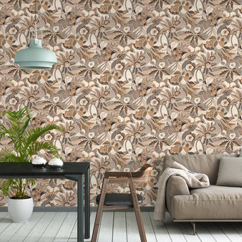 Behang Tehuana 76300100 - Casamance Behang Tehuana 76300100 - Casamance