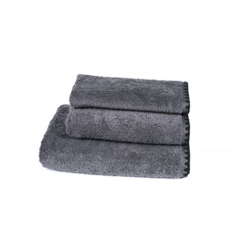 Handdoek Issey - Granit - Haomy Handdoek Issey - Granit - Haomy