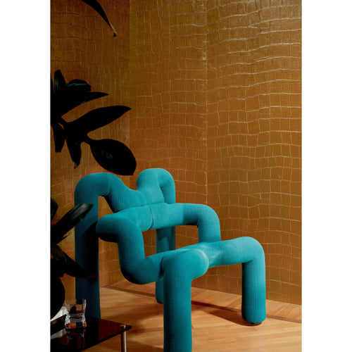 Behang Big Croco métal VP 951 92 - Elitis