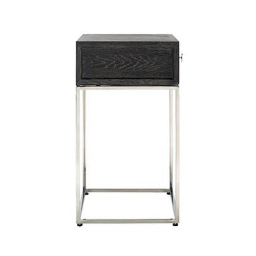 Nachtkastje Blackbone Zilver