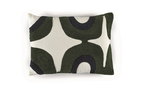 Sierkussen Nirvana - Kaki - Elitis