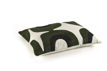 Sierkussen Nirvana - Kaki - Elitis Sierkussen Nirvana - Kaki - Elitis