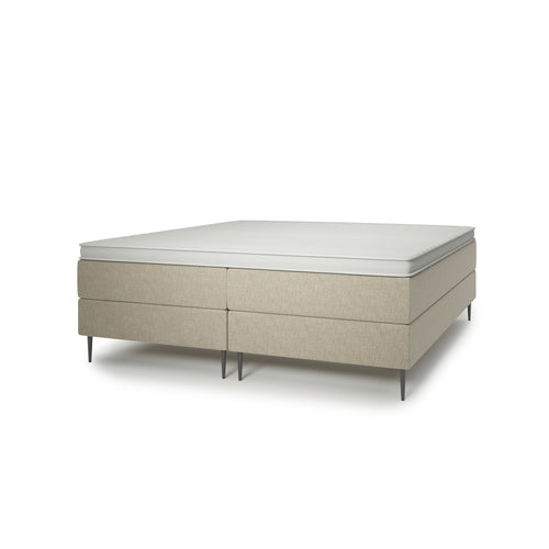 Hotelbed high heels Linnen beige