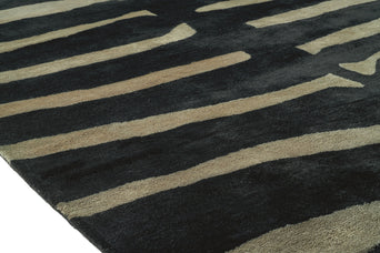 Vloerkleed Samburu - Black & White - Elitis Vloerkleed Samburu - Black & White - Elitis