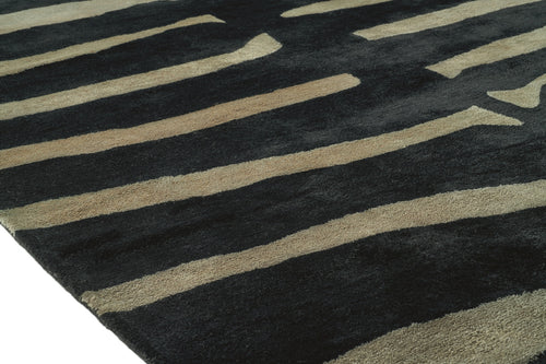 Vloerkleed Samburu - Black & White - Elitis