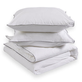 Dekbedovertrek - Papillon White/Grey Dekbedovertrek - Papillon White/Grey