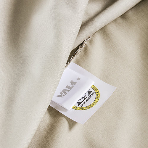 Dekbedovertrek - Latte - Egyptisch Katoen