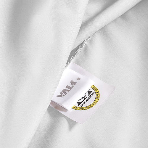 Dekbedovertrek - Pearl Grey - Egyptisch Katoen