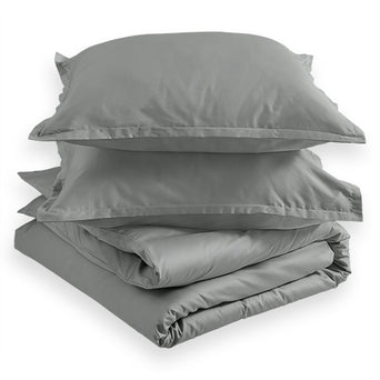 Dekbedovertrek - Dark Grey - Egyptisch Katoen Dekbedovertrek - Dark Grey - Egyptisch Katoen