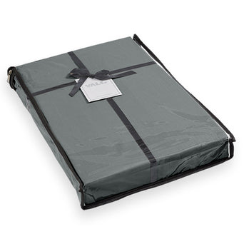 Hoeslaken Topmatras - Katoen Satijn - Anthracite Hoeslaken Topmatras - Katoen Satijn - Anthracite