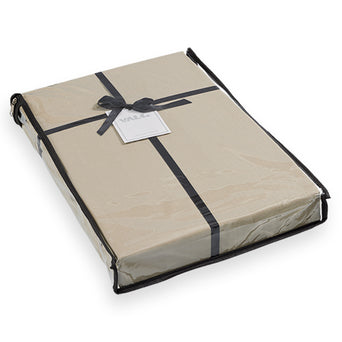 Hoeslaken Topmatras - Katoen Satijn - Greige Hoeslaken Topmatras - Katoen Satijn - Greige