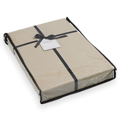 Hoeslaken Topmatras - Katoen Satijn - Greige