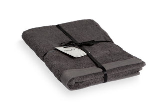 Handdoek - Anthracite - Luxe Suite Kwaliteit Handdoek in de kleur anthracite, Luxe Suite kwaliteit, Van der Valk at Home