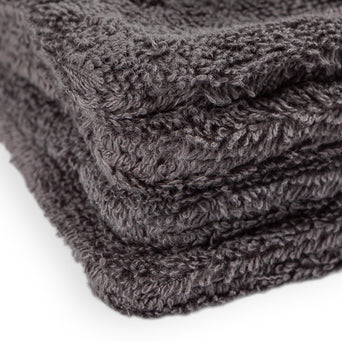 Washandjes - Anthracite - Luxe Suite Kwaliteit - set 4 stuks Washandjes - Anthracite - Luxe Suite Kwaliteit - set 4 stuks