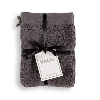 Washandjes - Anthracite - Luxe Suite Kwaliteit - set 4 stuks Washandjes - Anthracite - Luxe Suite Kwaliteit - set 4 stuks