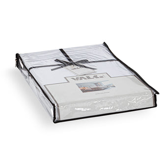 Dekbedovertrek - Classic White 80/20 Katoen Satijn Dekbedovertrek - Classic White 80/20 Katoen Satijn