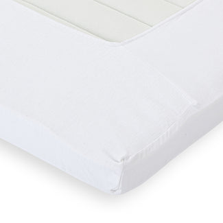 Hoeslaken Topmatras - Egyptisch Percal Katoen 200 TC - envelop hoek - Crispy White Hoeslaken topmatras - Egyptisch Percal Katoen 200TC - Valk at Home