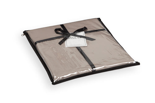 Kussensloop - Greige - Katoen Satijn