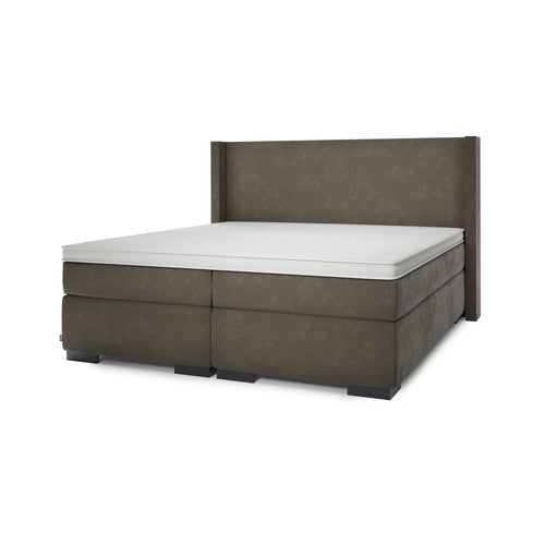 Valk at Home Hotelbed + Topmatras + Hoofdbord Josephine - Velvet Taupe