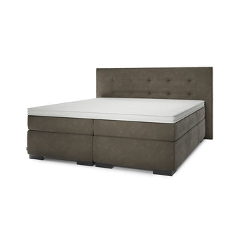 Valk at Home Hotelbed + Topmatras + Hoofdbord Loft - Velvet Taupe Valk at Home Hotelbed + Topmatras + Hoofdbord Loft - Velvet Taupe