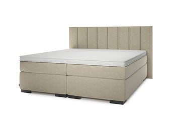Valk at Home Hotelbed + Topmatras + Hoofdbord Rome - Linen Beige Valk at Home Hotelbed + Topmatras + Hoofdbord Rome - Linen Beige