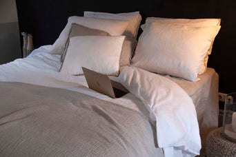 Dekbedovertrek - White/White - Belle Dekbedovertrek - White/White - Belle