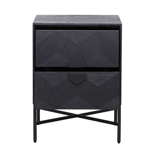 Nachtkastje Blax Zwart