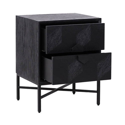 Nachtkastje Blax Zwart