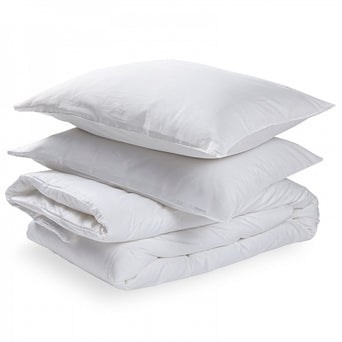 Dekbedovertrek - Classic White 80/20 Katoen Satijn Dekbedovertrek - Classic White 80/20 Katoen Satijn