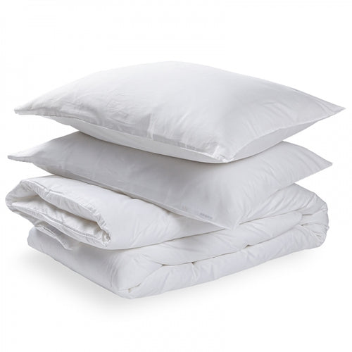 Dekbedovertrek - Classic White 80/20 Katoen Satijn