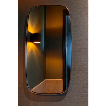 Spiegel met stalen frame Spiegel met stalen frame