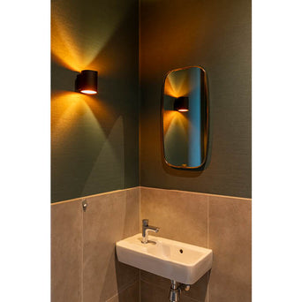 Spiegel met stalen frame Spiegel met stalen frame