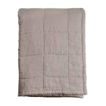 Plaid - Taupe - Nice Plaid Nice - Taupe, Valk at Home