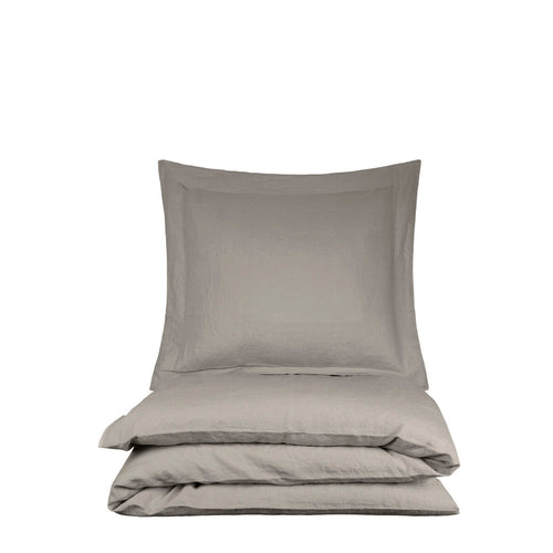 Dekbedovertrek - Taupe - Remy