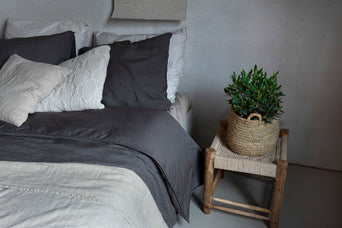 Dekbedovertrek - Dark Grey - Sofie Dekbedovertrek - Dark Grey - Sofie