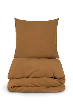 Dekbedovertrek - Cognac - Sofie Dekbedovertrek - Cognac - Sofie