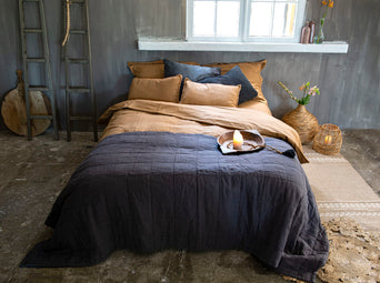 Dekbedovertrek - Cognac - Sofie Dekbedovertrek - Cognac - Sofie